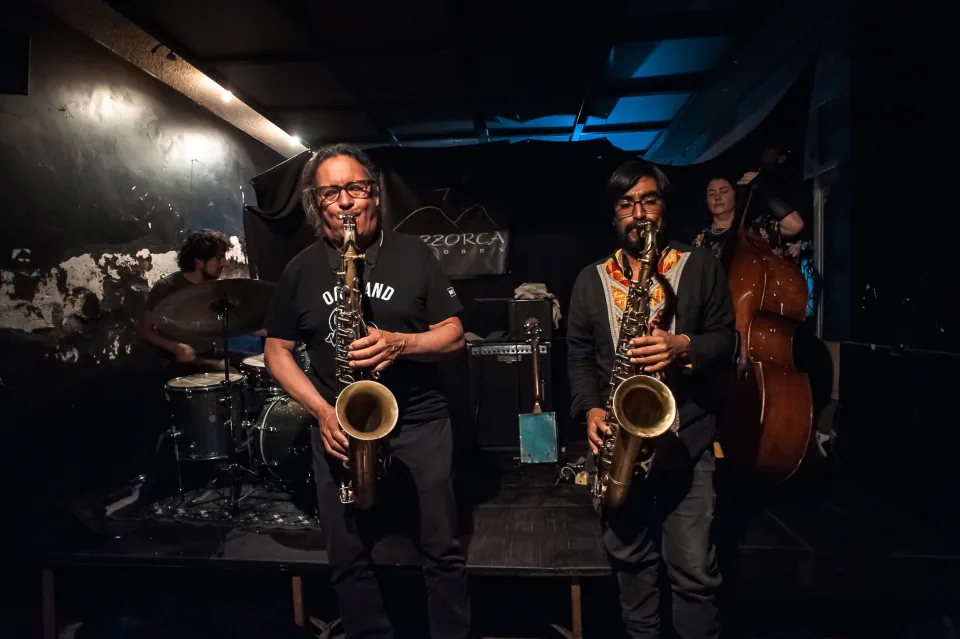 Sesión Libre Trío & Phillip Greenlief en presentación
